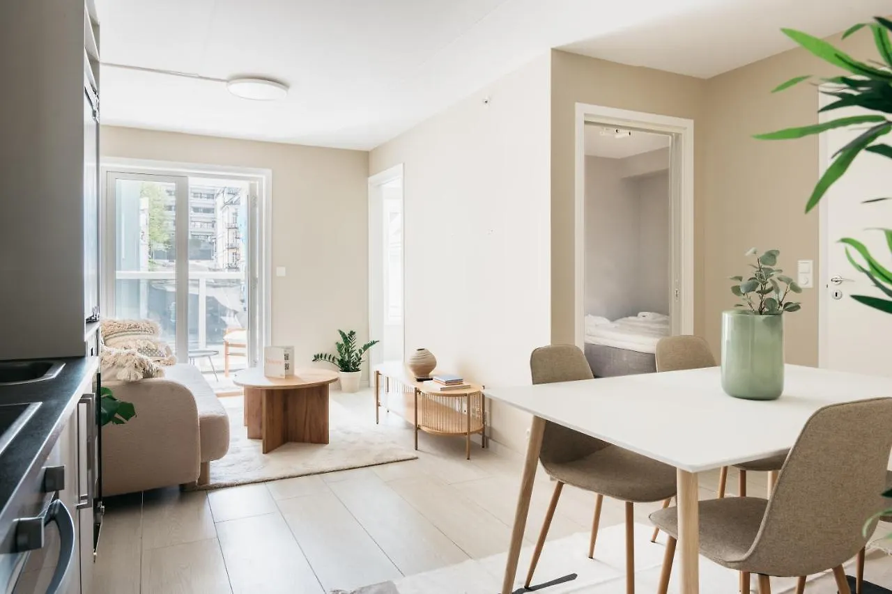 Stay Urban - Scandinavian Comfort With Private Balcony Bergen